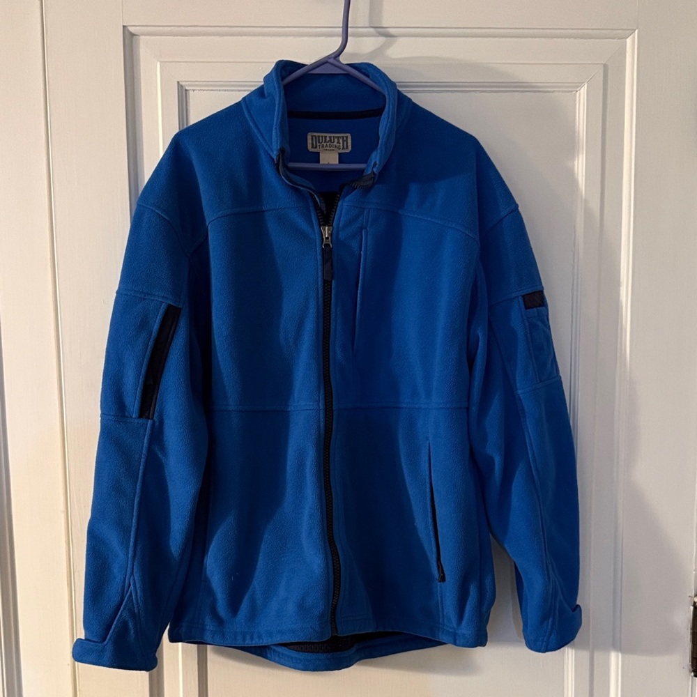 Duluth Trading Co Bright Blue Performance Jacket